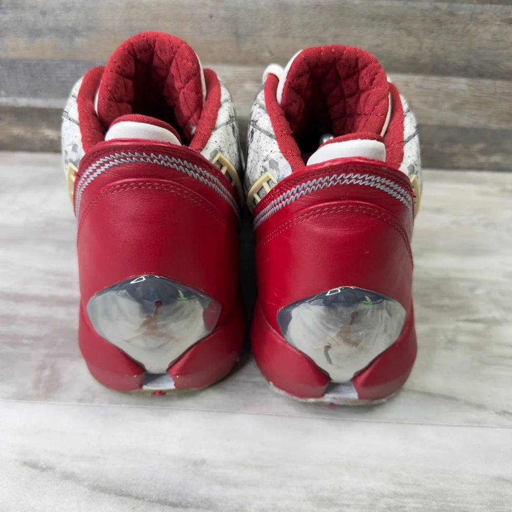Air Jordan 22 XX2 OG Omega Mens Size 11 Basketball Sneakers 315299-162 White Red